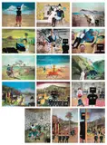 Ned Kelly by Sidney Nolan, 1971, set of 15 colour screenprints, sold Nov 2018