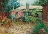 Old Home – St Ninian’S, Brighton by Lilla Reidy, c.1895, oil on canvas, sold Nov 2018