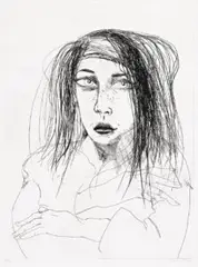 Kerry by Brett Whiteley, 1984, etching, sold Nov 2018