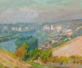 LES ANDELYS ON THE SEINE, c.1909 – 11 by E. Phillips Fox, oil on canvas, offered Aug 2018