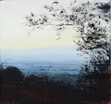 A short journey no. 2 by Philip Wolfhagen, 2010, oil and beeswax on linen, sold Aug 2018