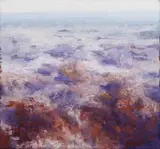 Little World No. 9 by Philip Wolfhagen, 2015, oil and beeswax on canvas, offered Aug 2018