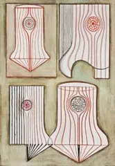 Tree Forms by Howard Taylor, 1959, oil and gouache on composition board, sold Aug 2018