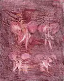 Elephants In The Bush by Sidney Nolan, 1963, wax crayon and fabric dye on paper on board, offered Aug 2018