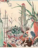 Cacti Garden by Cressida Campbell, 1985, Edition: edition: AP aside from an edition of 3, sold Aug 2018