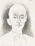 Portrait Of D.H. Kahnweiler Iii by Pablo Picasso, 1957, Edition: edition: A/P aside from an edition of 50, offered Aug 2018