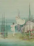 Ida Rentoul Outhwaite, Fairy And Water Baby