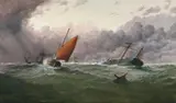 To The Rescue by Haughton Forrest, oil on canvas, sold Aug 2018