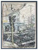 Summer Hill by Nicholas Harding, 1996, oil on board, sold Jun 2018