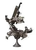 No. 113, METAL CONSTRUCTION by Robert Klippel, 1961, brazed and welded steel, offered Apr 2018