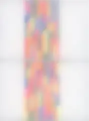 Stream by John Nicholson, 2006, plastic housed in opaque acrylic (diptych), sold Apr 2018