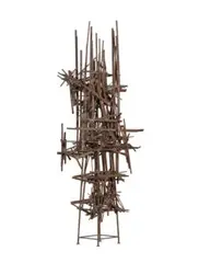 No. 83, METAL CONSTRUCTION by Robert Klippel, 1958, welded steel, sold Nov 2017
