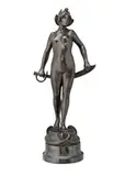 Salomé by Bertram Mackennal, c.1895, bronze, sold Nov 2017