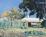 Coochin Coochin, Near Boonah, Queensland by Hilda Rix Nicholas, c.1926, oil on canvas on board, sold Nov 2017