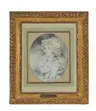 Portrait de jeune femme by John Downman, Pierre noire, estompe et rehaut de sanguine (Insolé et petits manques, sold May 2023