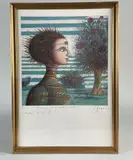 Sans titre by Jean Carzou, Affiche dédicacée par l'artiste, sold Apr 2023