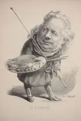 Les Représentans (sic) représentés. 1848-1850 by Honoré Daumier, Lithographie, sold Apr 2023