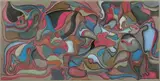 Sans titre by Mihail Chemiakin, 1973, Gouache sur papier, sold May 2021