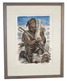 Le bon pasteur by Albert Decaris, Aquarelle signée en bas à droite, sold Oct 2020