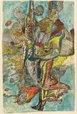 Arche de Vie" by Aristide Caillaud, 1968, Lithographie en couleur, sold Jun 2021