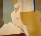 Femme assise by Roger Mühl, Lithographie, sold Jun 2021