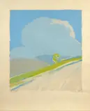 Paysage by Roger Mühl, Lithographie signée en bas à droite et n°66/125, sold Jun 2021