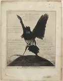 Corbeau by Lucien Bracquemont, Plume et encre signée en bas à gauche au crayon, sold Jun 2021
