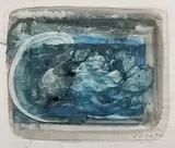 Composition by Eugene Gabritschewsky, 1941, Aquarelle monogrammée en bas à droite et datée, sold Jun 2021