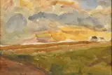 Paysage by Léon Lehmann, Aquarelle, sold Jun 2021