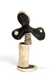 Eolienne" by Jean Lambert-Rucki, 1938, Epreuve en bronze à patine noire et blanc, sold Jun 2021