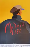 Madrid" by Eduardo Arroyo, 1980, Affiche lithographique en couleur, sold Feb 2021