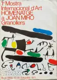 Pa Mostra Internacional d'Art homenatge by Joan Miró, 1971, Affiche lithographique en couleur, sold Feb 2021