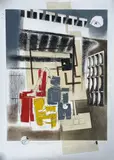 Intérieur by Félicia Pacanowska, Lithographie numérotée, sold Oct 2024