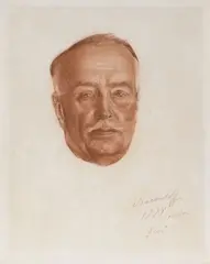 Eros by Alexandre Jacovleff, Sanguine sur papier insolé, sold Sep 2024