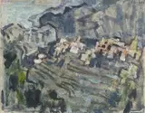 Paysage by Alexandre Garbel, Aquarelle signée en haut à droite, sold Sep 2024