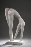 Double personnage by Anton Prinner, 1937, Plâtre, sold Sep 2024