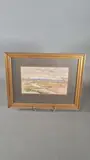 Ancien lit du Rhône à la Valbonne by Joannes Drevet, 1931, Aquarelle, sold Oct 2024