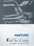 Sans titre by Hans Hartung, Affiche d'exposition de la Galerie Noella Gest à Saint-Rémy-de-Provence du, sold Oct 2024