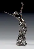 Salomé, modèle vers 1912 by Jules Desbois, Bronze à patine brune, sold Jun 2023