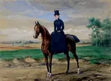Amazone by William Henry Weelwright, 1882, Gouache, sold Jun 2023