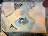 Sans titre by Guy de Rougemont, 1965, Aquarelle, sold Jun 2023
