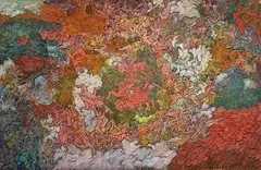 Composition by Renee Saint-Hillier, Toile, sold Oct 2016