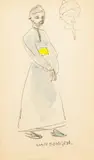 Oriental by Van Dongen Kees, Crayon, rehauts d’aquarelle sur papier signé au milieu, sold Oct 2016