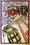 Pow by Shepard Fairey, 2015, Sérigraphie sur papier signé et daté en bas à droite Sillscreen printed in colors, sold May 2016