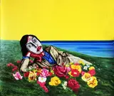 Untitled (reclining figure) by Zeng Fanzhi, 1998, Lithographie en couleurs sur papier signé en bas à droite et numéroté, sold May 2016