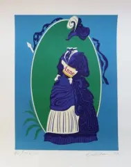 Anne ( Mother Of Us All) by Indiana Robert, Lithographie sur papier daté et signé en bas à droite, sold May 2016
