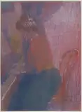Charlotte a piano by Léon Jouhaud, 1908, Pastel sur paier signé et daté en bas à droite, sold Mar 2016