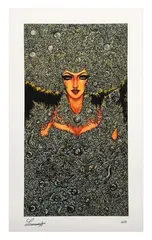 Queen of the Universe by Lisa Mam, Tirage giclee sur papier, sold Dec 2015