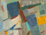 Sans titre by Jacques Germain, 1958, Gouache sur papier, sold Nov 2023