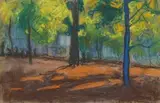 [FRANCE] Le Luxembourg by Albert Marquet, Pastel, sold Apr 2024